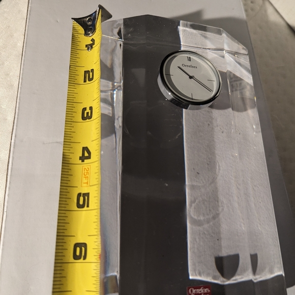 Orrefors Crystal Clock - Picture 7 of 10